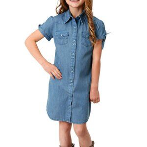 Roper 100% Cotton Dress Youth Size L (10-12)
